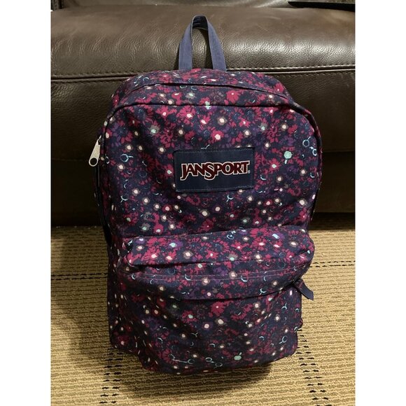 JANSPORT Floral Backpack - Picture 1 of 9